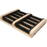 Strend Pro WMN.1 kartáčová rohož dřevěná 36 x 26,5 x 5,5 cm – Hledejceny.cz
