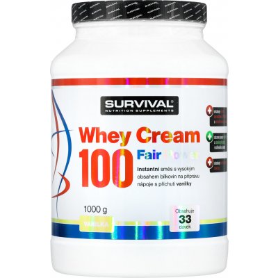 Survival Whey Cream 100 2000 g – Hledejceny.cz