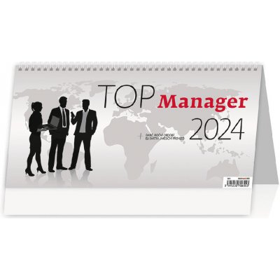 stolní plánovací Top Manager / 32cm x 19,5cm / S61-24 2024 – Zbozi.Blesk.cz