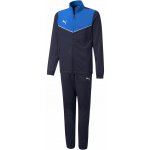 Puma juniorská tepláková souprava Individualrise Tracksuit tmavě modrá modrá bílá – Sleviste.cz