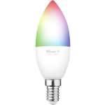 Trust Smart WiFi LED RGB&white ambience Candle E14 barevná – Sleviste.cz