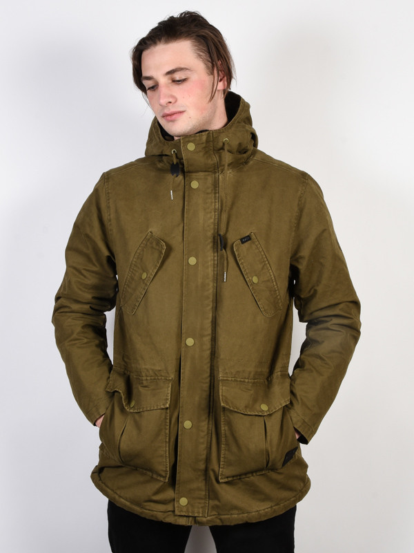 RVCA Ground Control Burnt Olive