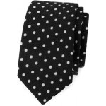 Avantgard kravata Slim Lux černá s bílými puntíky 571 1977 – Zboží Mobilmania