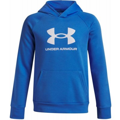 Under Armour UA Rival Fleece BL Hoodie-BLU – Zboží Mobilmania