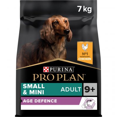 Purina Pro Plan Small & Mini Adult 9+ Age Defence kuře 7 kg – Hledejceny.cz