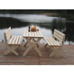 Zahradní dřevěný stůl Strong – Zbozi.Blesk.cz