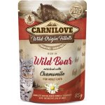 Carnilove Cat Pouch Wild Boar & Chamomile 85 g – Hledejceny.cz