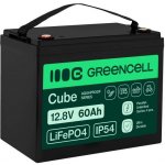 Green Cell LiFePO4 12,8V 60Ah Green Cell CUBE 768Wh Aquaproof Series – Zboží Živě