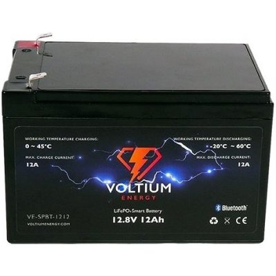 Voltium Energy LiFePO4 smart VE-SPBT-1212 12V 12Ah – Zboží Živě
