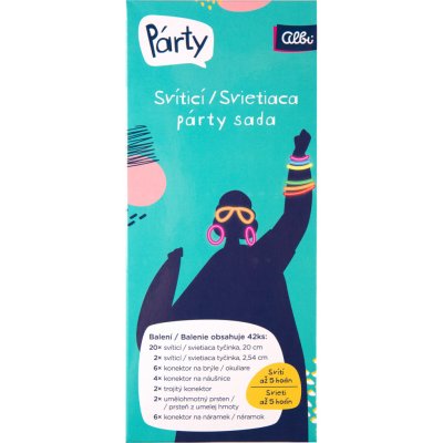 Albi Svítící párty sada 42 ks – Zbozi.Blesk.cz