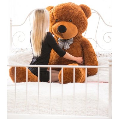 The Bears® Velký medvěd Tmavě hnědý 200 cm – Zboží Mobilmania