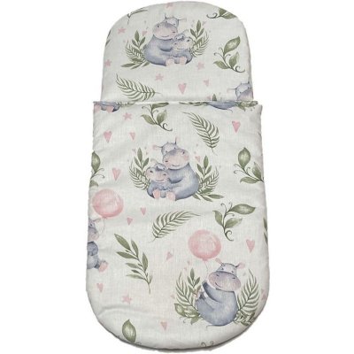 SDS Peřinky do kočárku pro panenky Hrošíci baby 1x 27x40 cm / 25x20 cm – Zboží Mobilmania