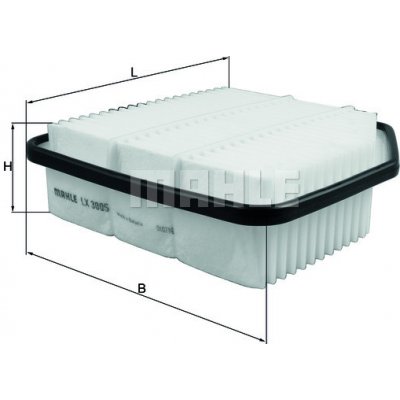 Vzduchový filtr MAHLE LX 3005 – Hledejceny.cz