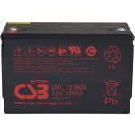 CSB 12V 100Ah GPL121000 – Zboží Živě