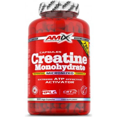 AMIX Creatine Monohydrate 750 500 kapslí – Hledejceny.cz