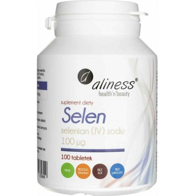 Aliness Selenan sodný IV 100 tablet – Hledejceny.cz