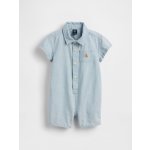 GAP Baby džínový overal s kapsičkou Modrá – Hledejceny.cz