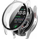 VSECHNONAMOBIL PC FULL COVER Plastový kryt se sklem pro Samsung Galaxy Watch 7 44mm průhledný 81149 – Zboží Živě