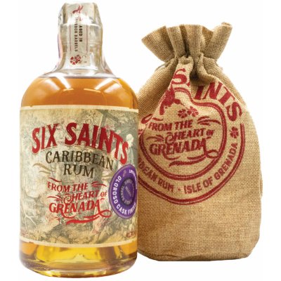 Six Saints Olorosso rum 41,7% 0,7 l (tuba)