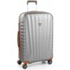 Cestovní kufr Roncato E-LITE M 5222-3445 stříbrná 72 L