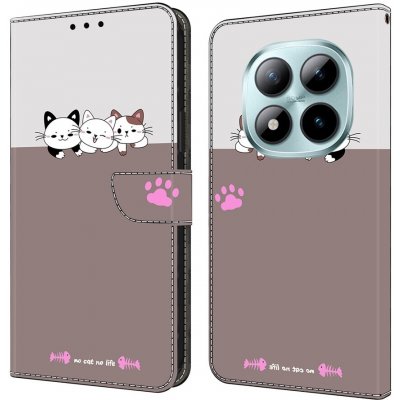 Compart knížkové pouzdro na Xiaomi Redmi Note 15 Pro 5G - tři koťata – Zboží Živě