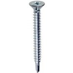 Šroub do kovu samovrtný TEX zapuštěná hlava 6,3 mm PH délka: 50mm celý závit – Hledejceny.cz