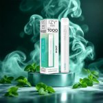 IZY VAPE IZY ONE+ Mint 0 mg 1000 potáhnutí – Sleviste.cz