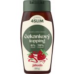 4Slim Čekankový topping jahoda 330 g – Zbozi.Blesk.cz