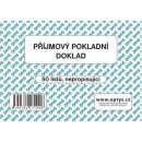 Optys 1310 Jednoduchý příjmový pokladní doklad A6 nepropisovací 50 listů