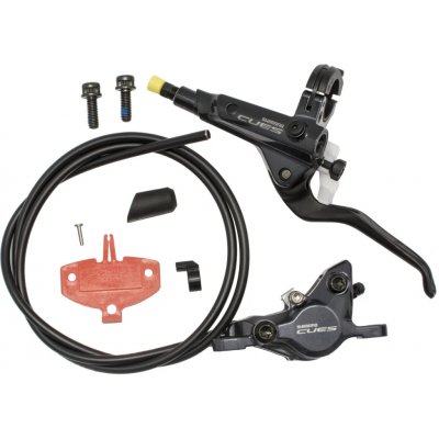 Brzda kotoučová SHIMANO Cues U8000 p+z 1000+1700 mm komplet bez kotoučů, P+Z J-kit – Zboží Dáma