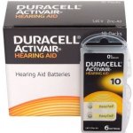 Duracell Activair DA 10 baterie do naslouchátka 6ks 4043752174793 – Hledejceny.cz