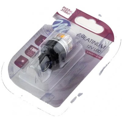 NTY Žárovka LED Platinum PY27W žárovka LED Platinum PY27W oranžová 15X2835SMD Canbus:ano/typ patice W2 5X16Q (LB830Y-01B) – Hledejceny.cz