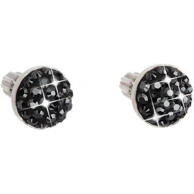 Swarovski pecka s krystaly černé kulaté 31336.5 hematite