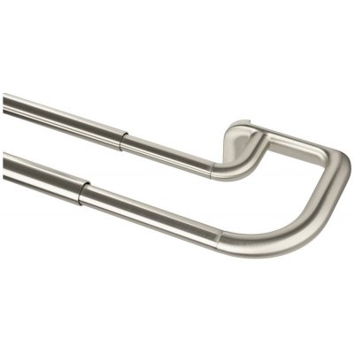 Umbra Ocelová roztažitelná dvojitá garnýž 213-365 cm Twilight – Hledejceny.cz