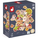 Janod Magnetky Farma dřevěné 24 ks – Zboží Dáma