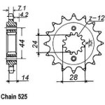 JT Sprockets JTF 1372-17 | Zboží Auto