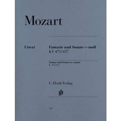 W. A. Mozart Fantasy and Sonata In C Minor KV 475/457 noty na klavír – Hledejceny.cz
