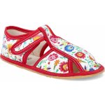 Baby Bare Shoes bačkory bačkory white folklore – Sleviste.cz