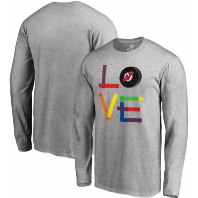 Fanatics tričko New Jersey Devils Hockey Is For Everyone Love Square – Hledejceny.cz