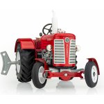 Traktor Zetor 50 Super červený na klíček kov 15cm v krabičce Kovap 1:25 – Zboží Dáma