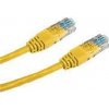 síťový kabel Datacom 50271675 Patch UTP cat5e, 2m, žlutý