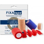 ALFAVITA s.r.o. FIXATAPE STRETCH SAMOFIXAČNÍ OBINADLO 7,5 X 450 CM Modrý – Zboží Dáma