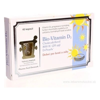 Bio-Vitamin D3 40 ks – Hledejceny.cz