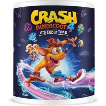 Esuvenýry Keramický hrnek Crash Bandicoot 4 It's About Time bílý 315 ml