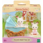 Sylvanian Families 5432 Dvojčátka čokoládových králíků v kočárku – Zbozi.Blesk.cz