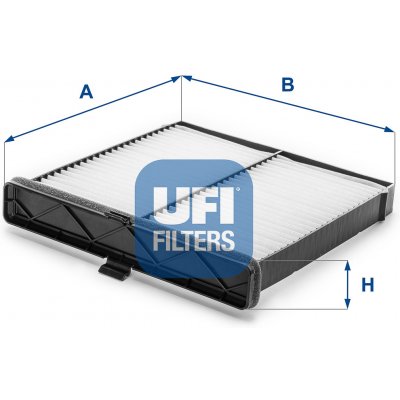 Filtr, vzduch v interiéru UFI 53.365.00 – Hledejceny.cz