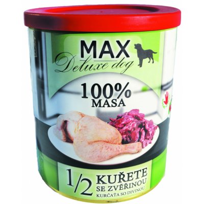 Max Deluxe 1/2 kuřete zvěřina 0,8 kg
