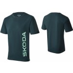 Pánské tričko ŠKODA original emerald 000084200EB549 – Zboží Dáma