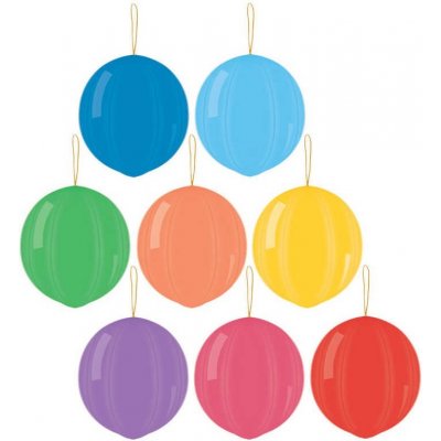 GEMAR Balónek punch ball pastelové s gumičkou 45 141 8 barev GPB1 – Zboží Mobilmania