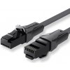 síťový kabel Vention IBABT Flat Cat.6 UTP Patch, 30m, černý